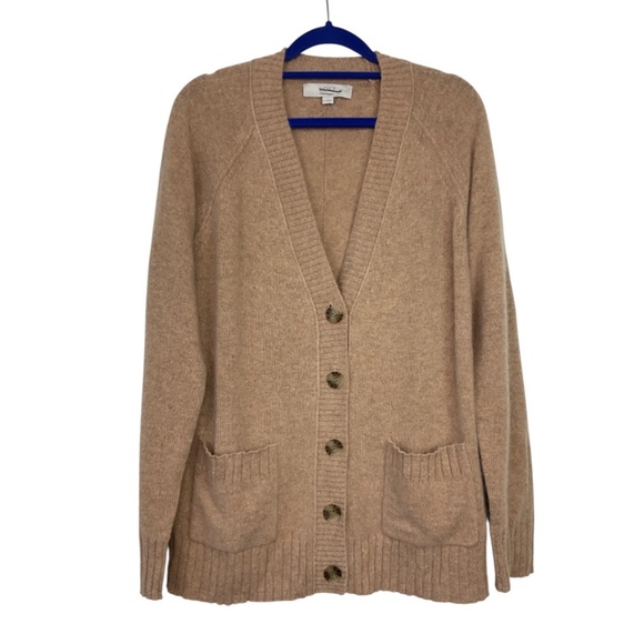 LOFT Cashmere V-Neck Pocket  Cardigan NEW - Picture 1 of 10